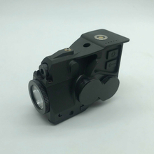 Pistola de espingarda, pistola t&aacute;tica de luz laser verde com combina&ccedil;&atilde;o de lanterna LED azul