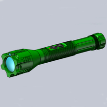 Karanlık Alan Aydınlatması i&ccedil;in Yeşil Lazer İşaretleyicili El Tipi Paralel Işın Yeşil LED Aydınlatıcı