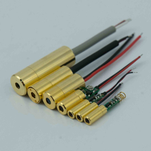 저전력 635nm 1mW 레이저 포인터 산업용 레이저 다이오드 모듈(포토다이오드 포함)