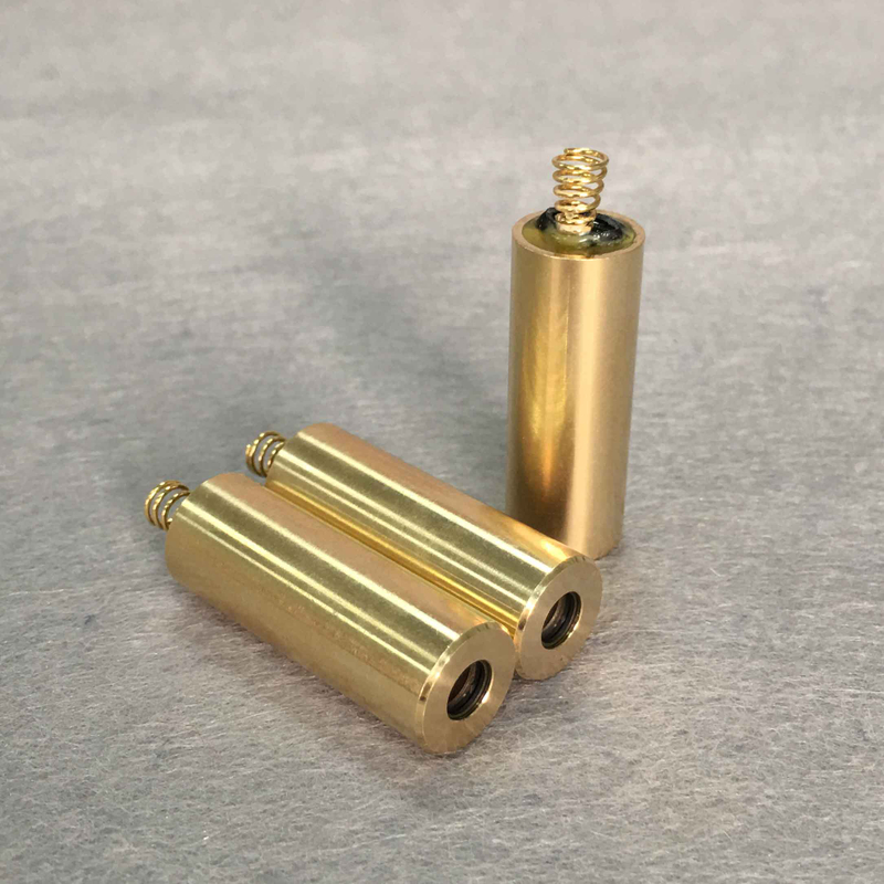 M&oacute;dulos laser de defesa militar de 520nm 1mW com mola