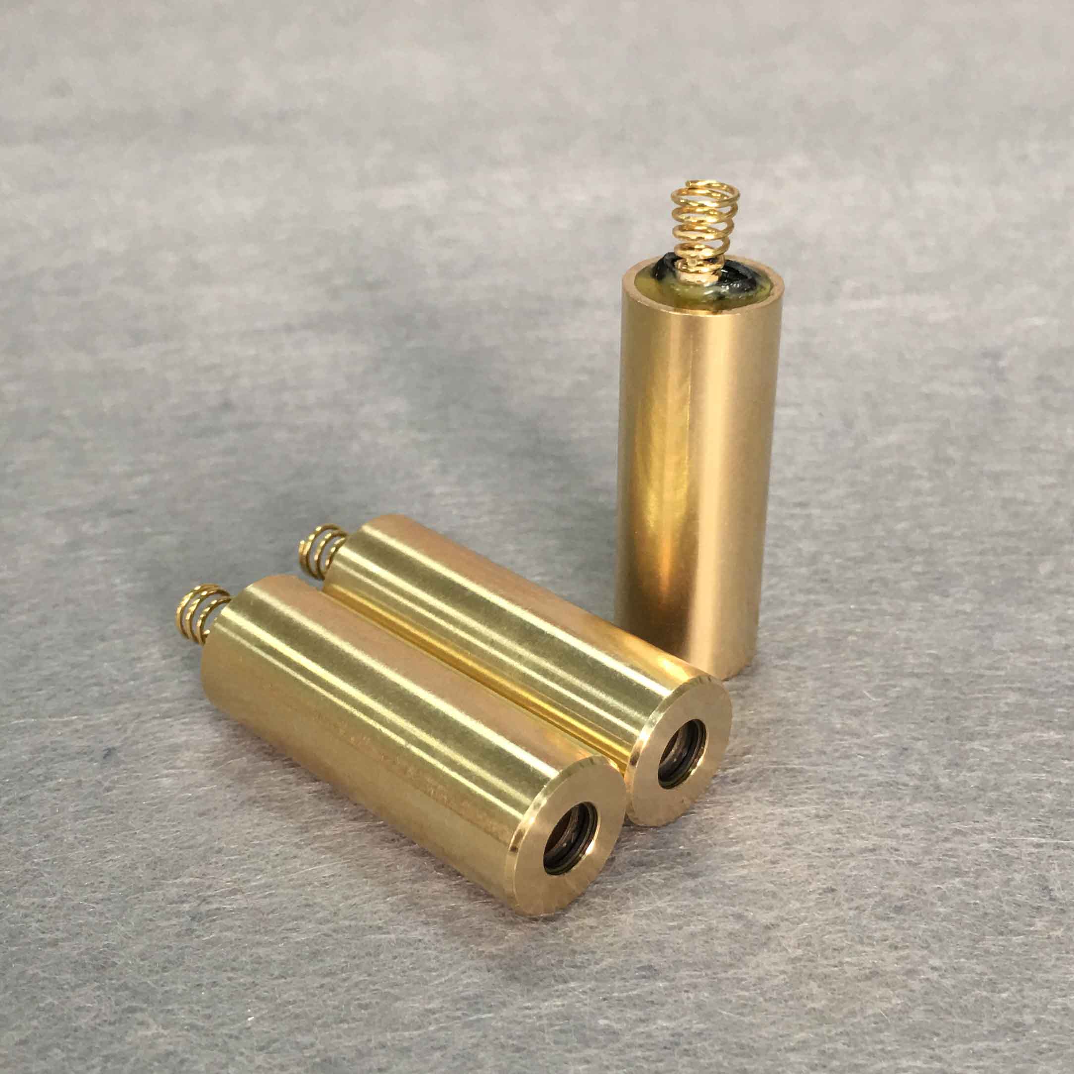 M&oacute;dulos laser de defesa militar de 520nm 1mW com mola